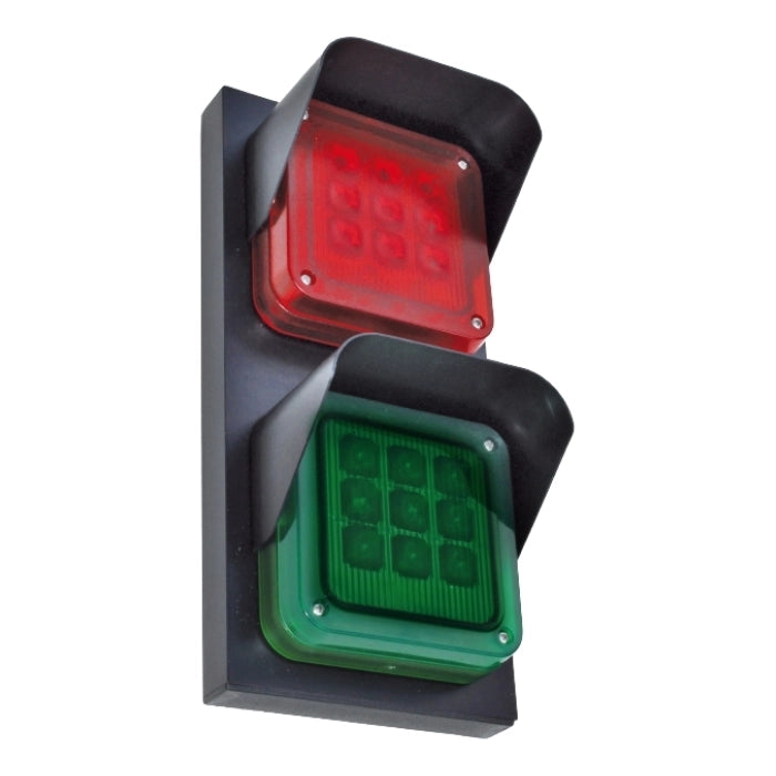 SEMAFORO SEGNALATORE A LED ROSSO/VERDE TRAFFIC 2 550/3018 AUTOMAZIONE ORIGINALE