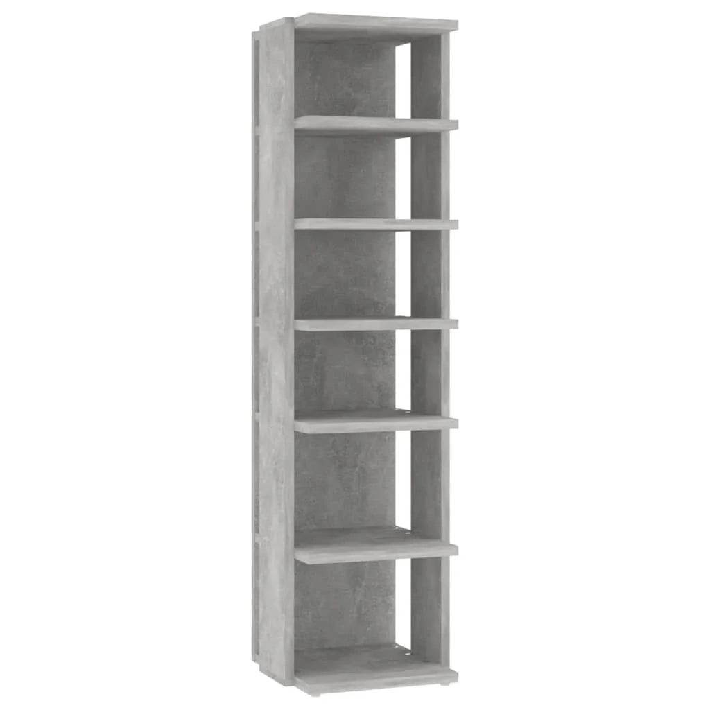 Scarpiere mobiletto portascarpe mobile per ingresso corridoio soggiorno set da 2 27,5 x 27 x 102 cm grigio 02_0022131