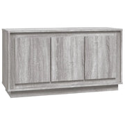 Credenza | Madia | Buffet da pranzo | Armadio da pranzo Grigio Sonoma 102x35x55 cm in Legno Multistrato