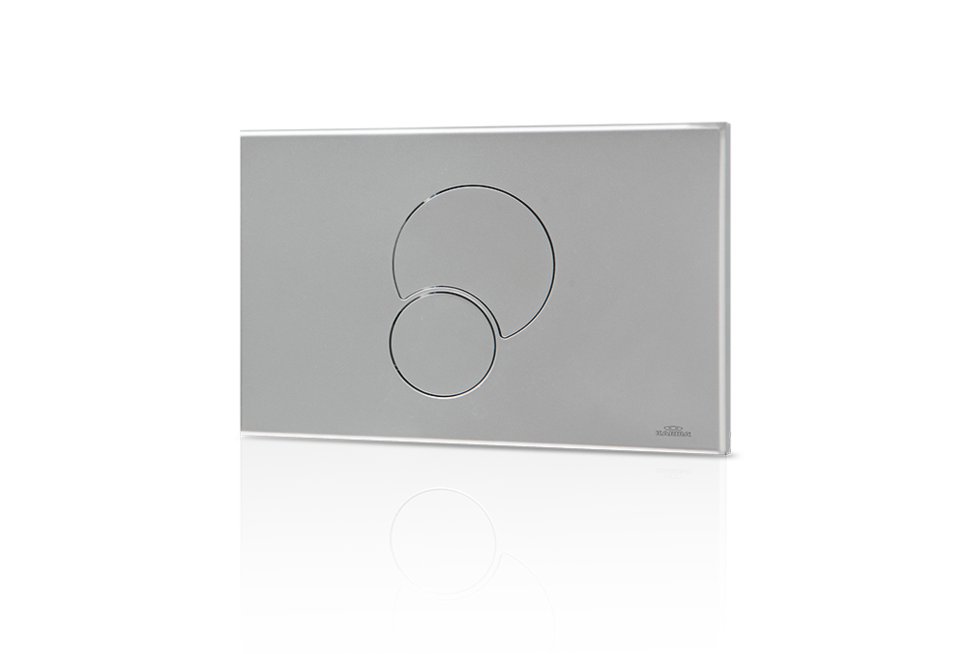 PLACCA DUO 'FIDIA' PER 'MONOLITH 9.0' cromata  - KARIBA