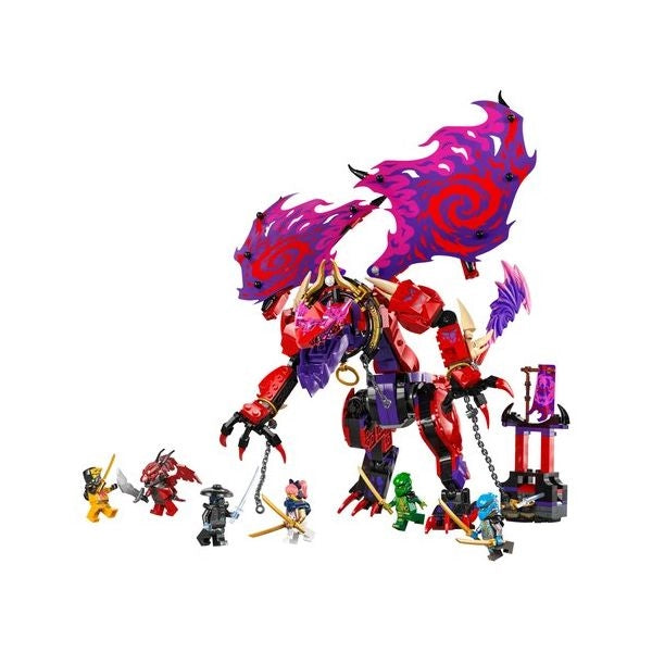 Thunderfang, il drago del caos lego 71832 ninjago
