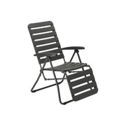 Stiliac 23491 Mary Poltrona Relax Automatica Pieghevole Reclinabile 5 Posizioni Uso Interno Esterno Made in Italy colore Antracite