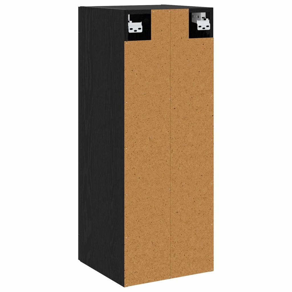 Armadietto a muro Rovere Nero 34,5 x 34 x 90 cm 8010888