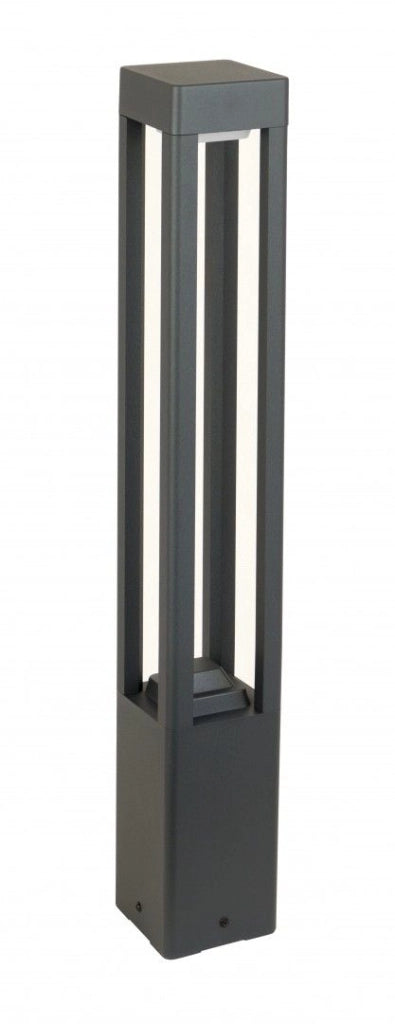Paletto da giardino SU-MA Fan 80cm GX53 grigio IP54