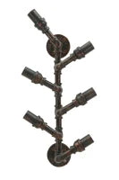 Porta Bottiglie Da Muro Manhattan 6 Posti Cm 27X15X55