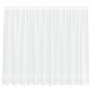 Tenda in Pizzo con tende Bianco 180 x 300 cm Poliestere