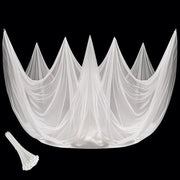 Tenda Insetti per Balcone - Rete Insetticida per Esterno - 3 x 6 m - Bianco