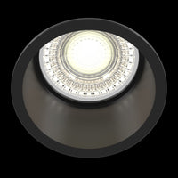 Faretto da incasso Downlight in Alluminio Reif Nero