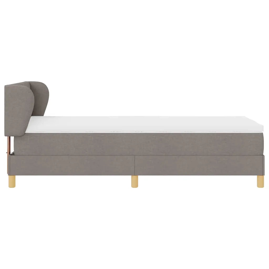 Letto a molle con materasso Talpa 100 x 200 cm Tessuto 3340266