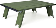 Tavolo da Campeggio Opportuno - Tavolo Portatile, Leggero in Alluminio - Per Esterno e Tavolo da Spiaggia - Ultraleggero - 40x28,5 cm