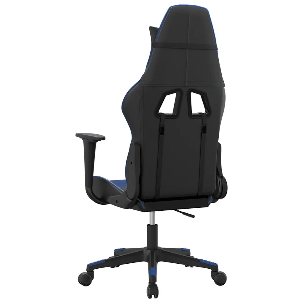 Sedia da Gaming | Sedia da e-sports Nera e Blu in Similpelle