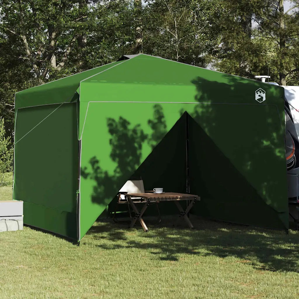 vidaXL Tenda Aggiuntiva Pop-Up Verde 300 x 300 cm Tessuto