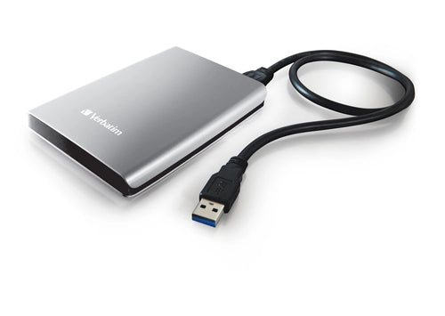 Verbatim Disco rigido portatile Store 'n' Go USB 3.0 da 2 TB Argento