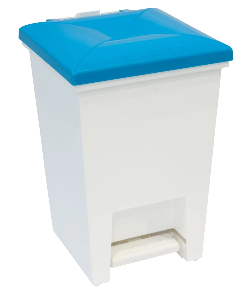 Pattumiera Bagno Love L 6 cm 21 x 19 5X29 5 H Colore Azzurro Giò Style