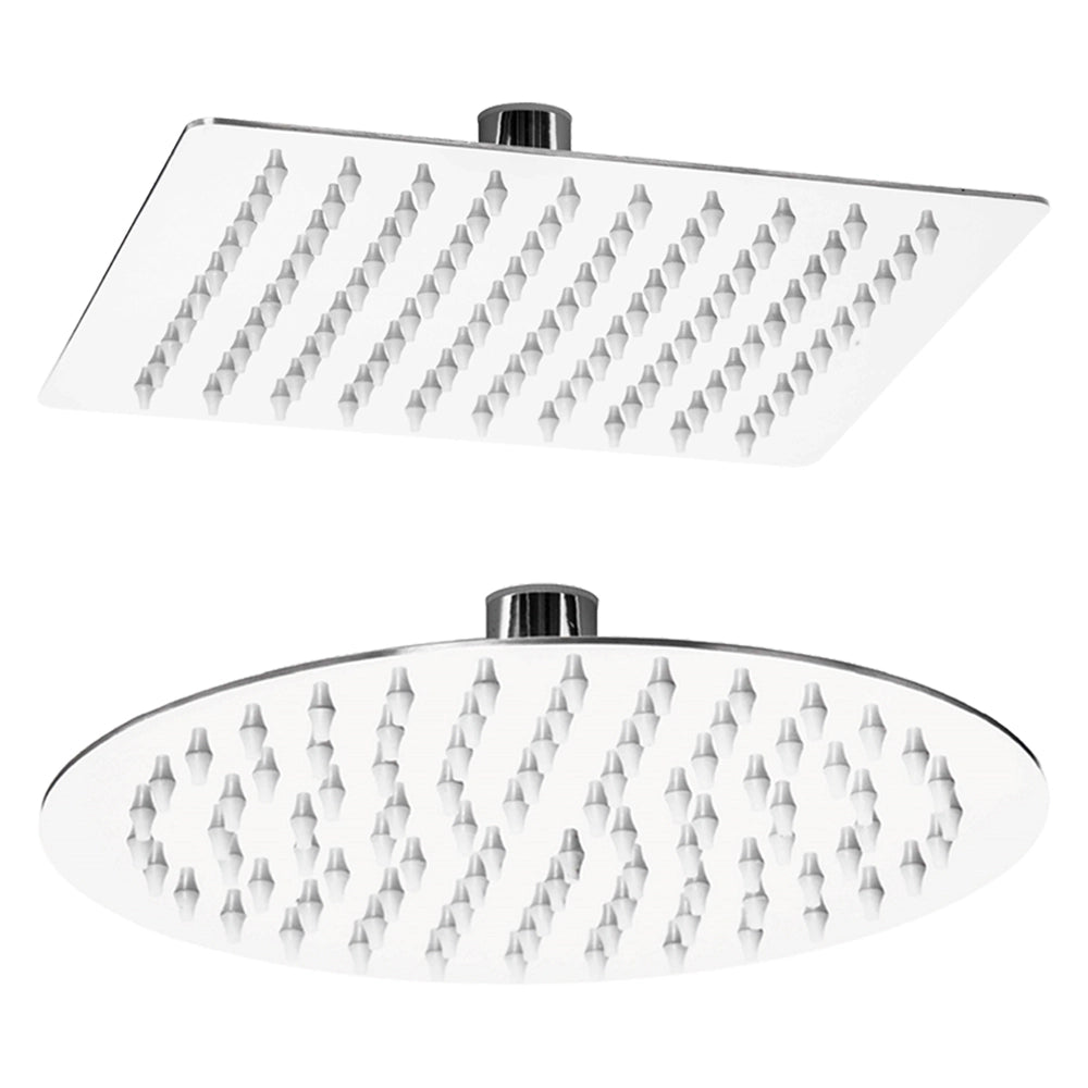 SET DOCCIA 'STARTER' quadrato - soffione 20 x 20 cm  - METAFORM