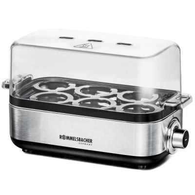 Rommelsbacher egg stove stainless steel 1-6 16 eggs silver er 600 (er 600) - 152445