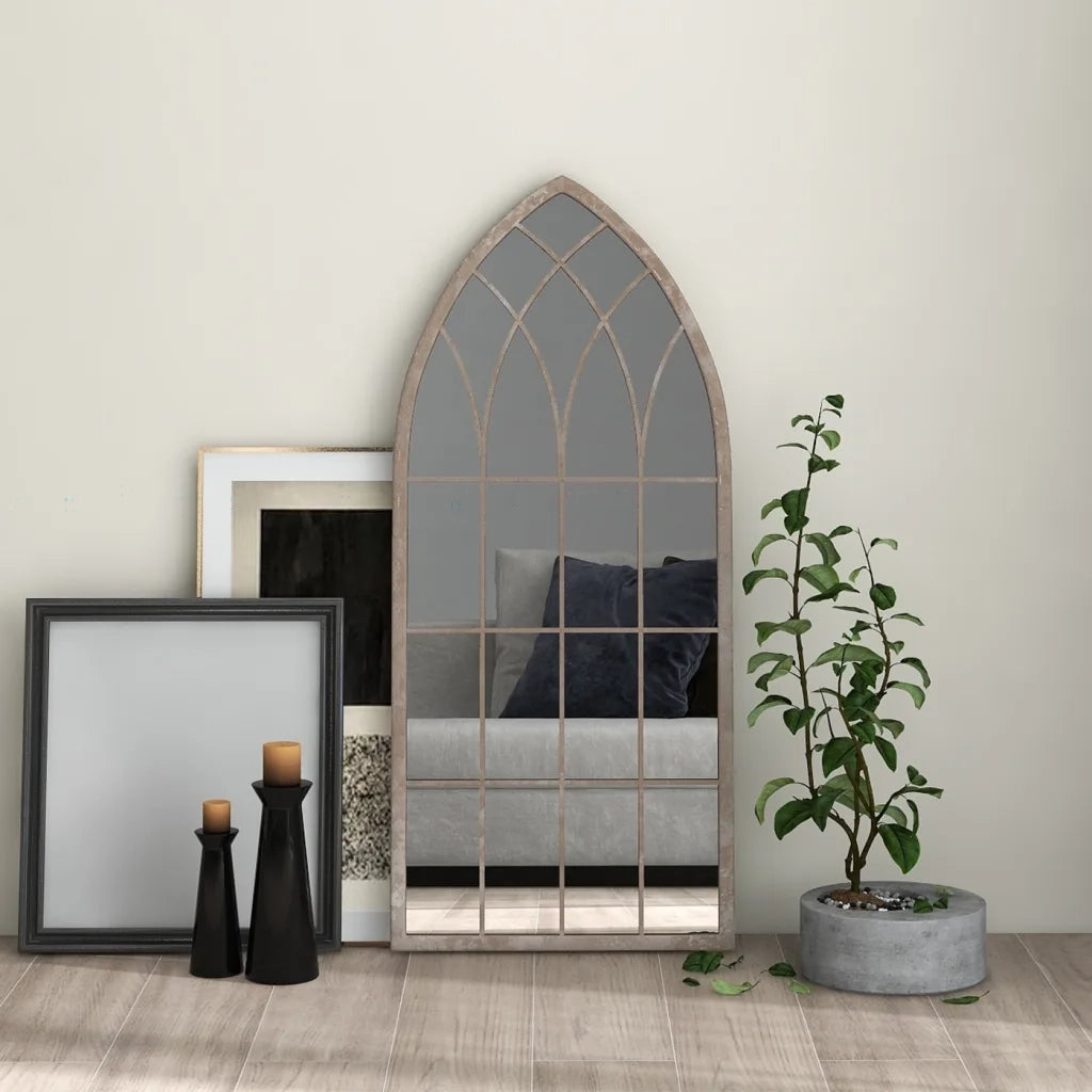 Specchio Sabbia-Specchio Decorativo 100x45 cm in Ferro per Uso Interno 544830