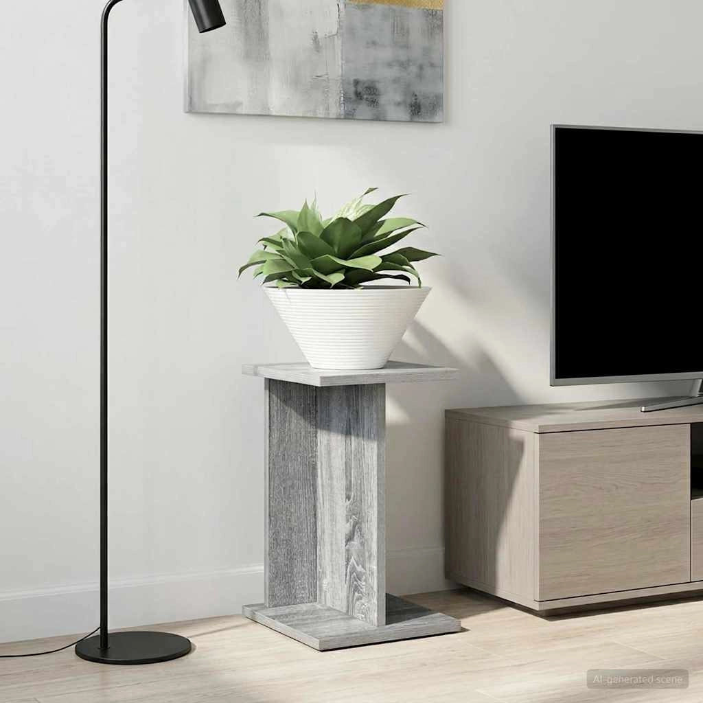 Supporto per piante 2 pz Sonoma grigio 25 x 25,5 x 40,5 cm 899685