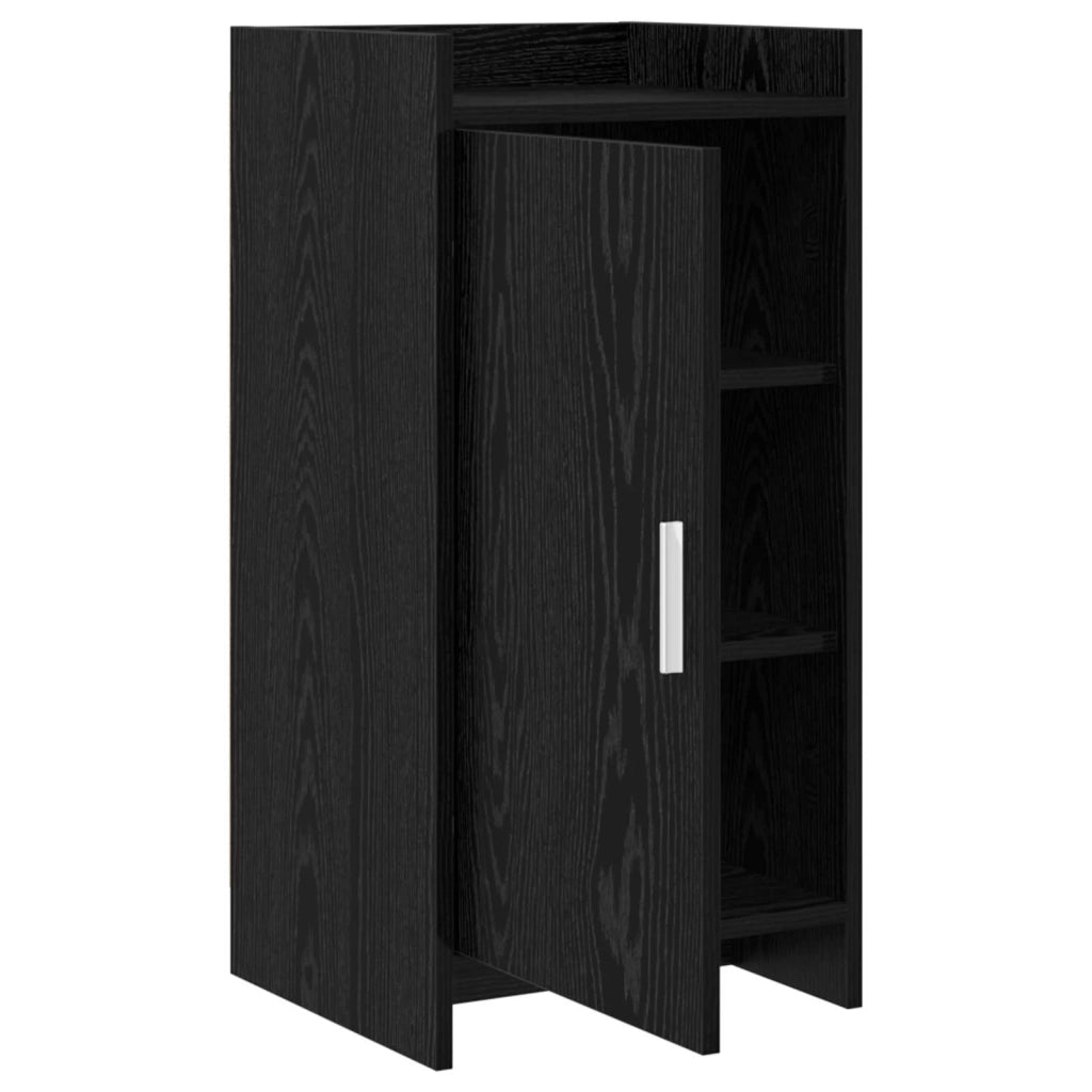 Credenza Rovere Nero 40 x 36 x 80 cm Legno ingegnerizzato 8011052