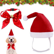 Costumi per Animali Domestici - Abito per Cani - Abito per Gatti - Cappello per Cani/Sciarpa - Materiale soffice/Comfort - Inclusa fascia con fiocco - Outfit per Animali Domestici