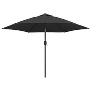 Ombrellone da Esterni con Palo in Metallo 300 cm Antracite cod mxl 20708