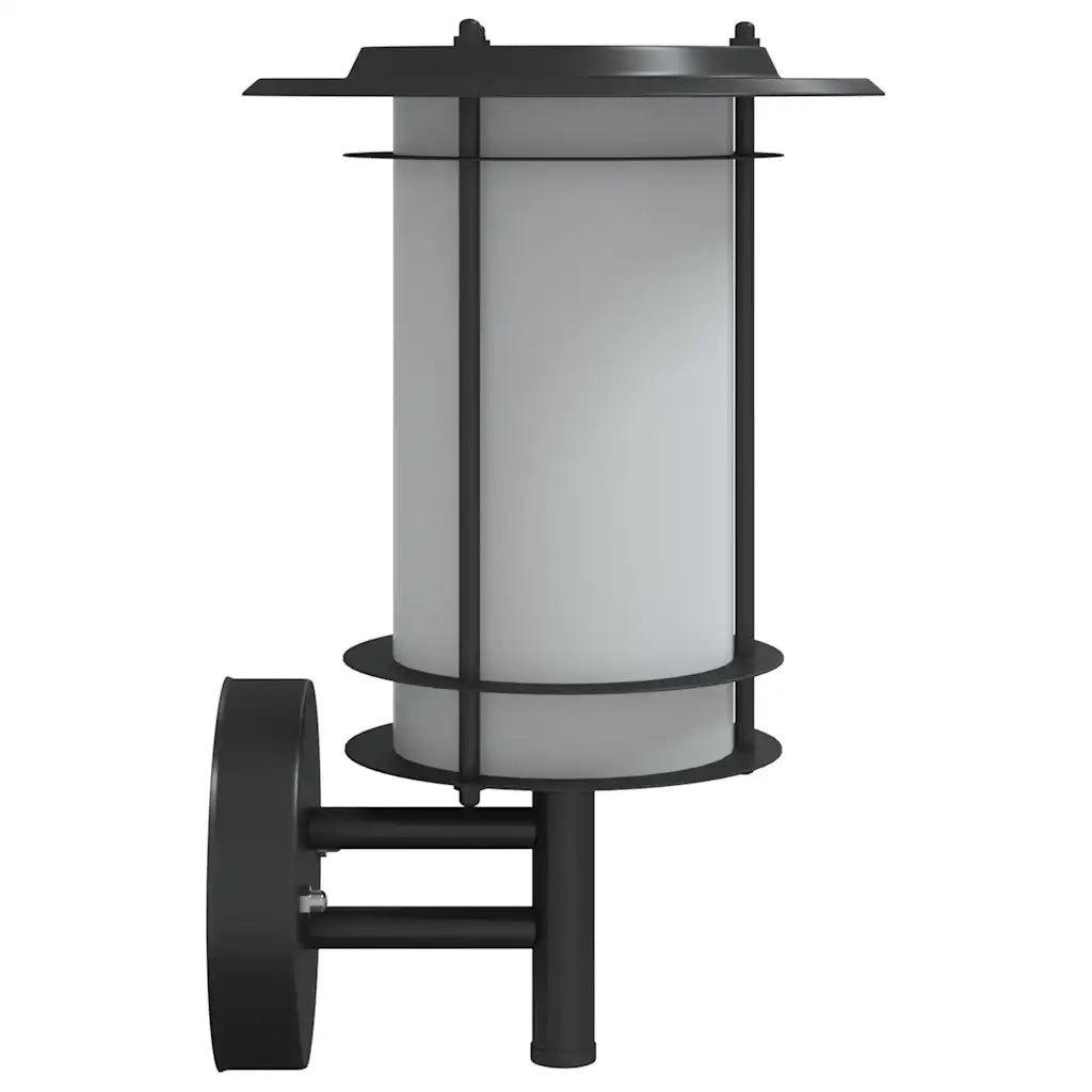 Applique da Esterno 2 pz Nere in Acciaio Inossidabile CFW4952619