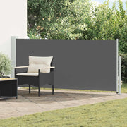 Tenda laterale retrattile Antracite 500 x 140 cm Poliestere