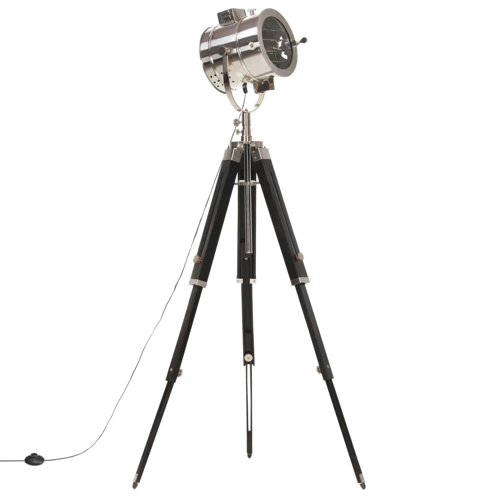 Lampada a Treppiede a Pavimento Legno Massello di Mango 165 cm CFW1970542
