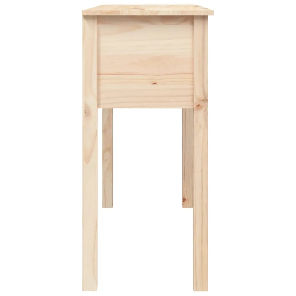 Tavolo Consolle 100x35x75 cm in Legno Massello di Pino 814614