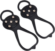 Antiscivolo Universale con Punti Anti Slip per Scarpe Stivali - Camminare a Piedi Jogging Pesca Escursionismo