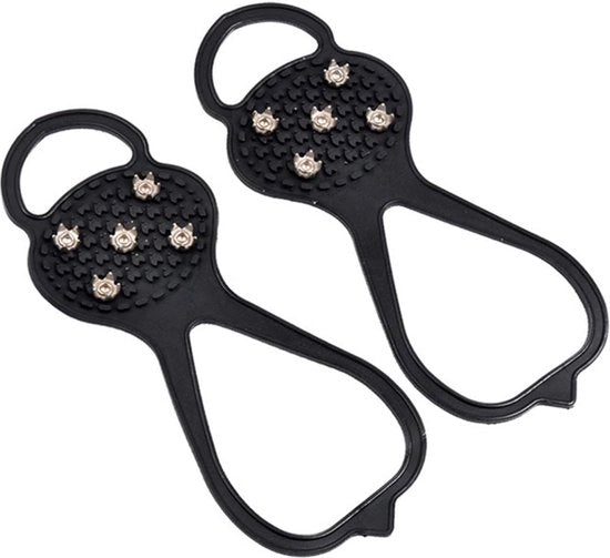 Antiscivolo Universale con Punti Anti Slip per Scarpe Stivali - Camminare a Piedi Jogging Pesca Escursionismo