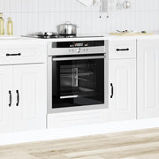 Armadio per Forno Kalmar Bianco in Legno Multistrato