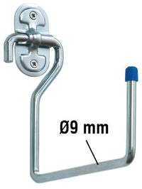 Aldeghi GANCIO MULTIUSO DA PARETE  mm.150X150 10.00 pz