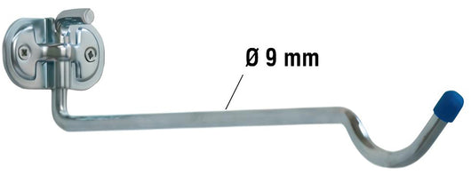 Aldeghi GANCIO RIPIEGABILE PER BICICLETTE  mm.92X320 10.00 pz