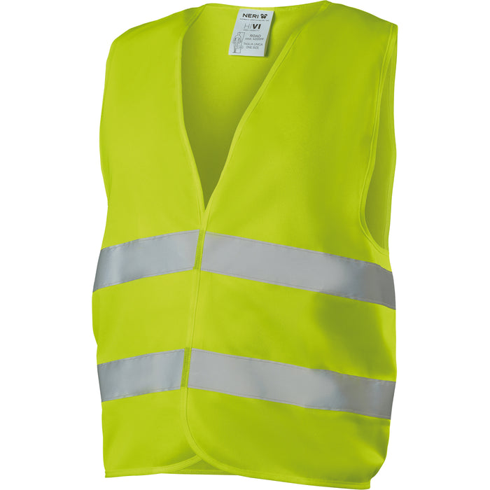 GILET ALTA VISIBILITÀ Col. Giallo fluo Tg. Unica