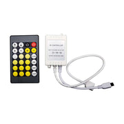 Ricevitore Centralina Controller 12/24v per Strip LED 3in1 con Telecomando 24 Tasti a Infrarossi SKU 2901