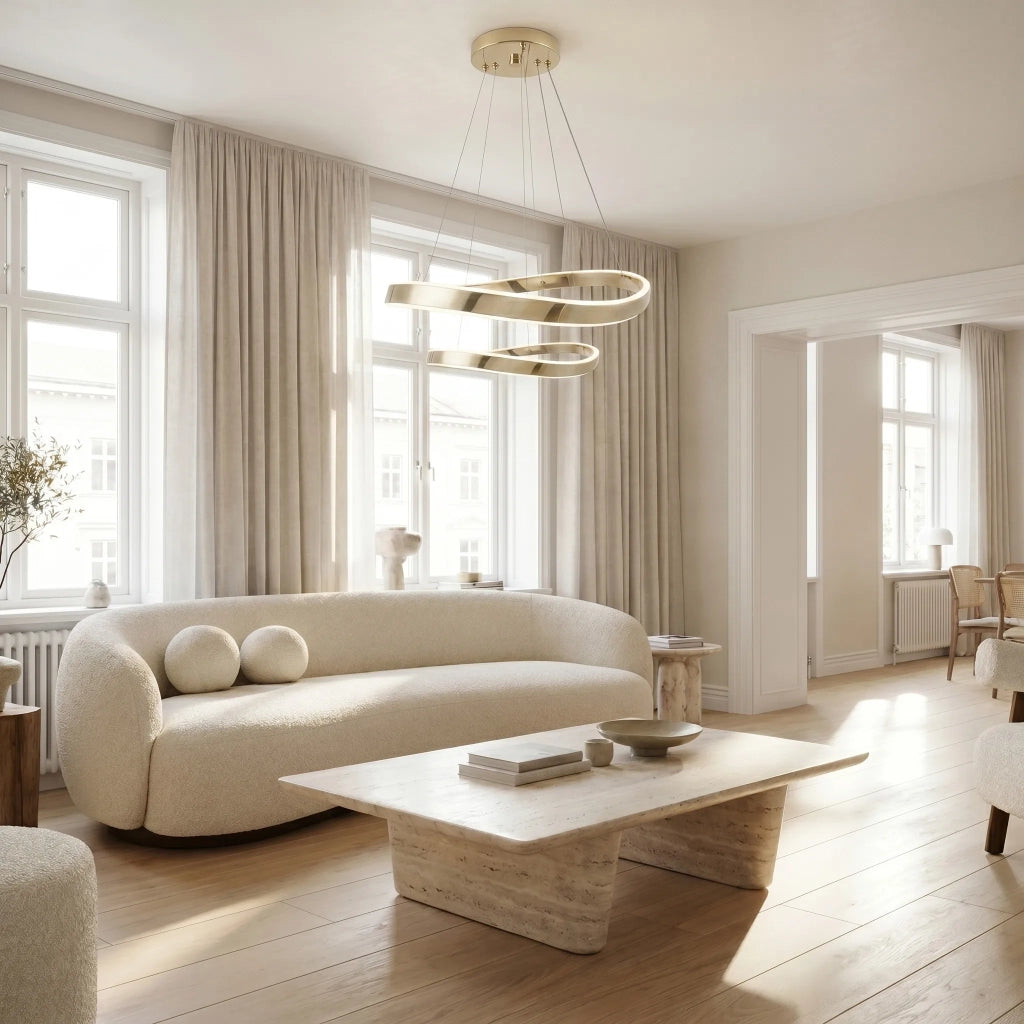 Lampada A Sospensione Da Soffitto Swe063-cp Gold