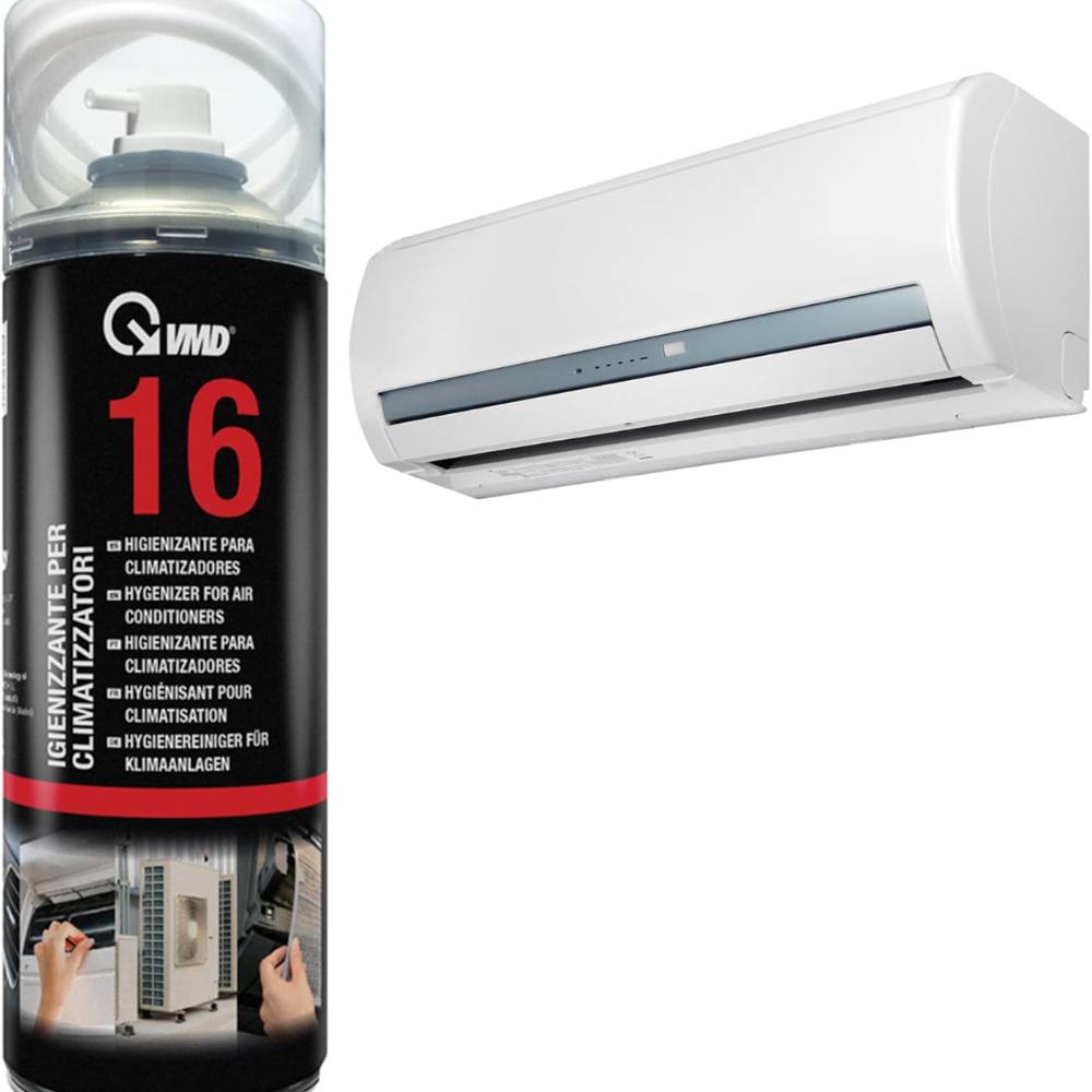 Airclean spray detergente schiumogeno condizionatori e climatizzatori aria vmd