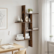 Scaffale da parete Rovere Fumo 61 x 15 x 102 cm 8012192
