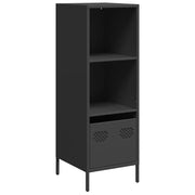 Credenza | Madia | Buffet da pranzo | Armadio da pranzo Nera 35x39x103,5 cm in Acciaio