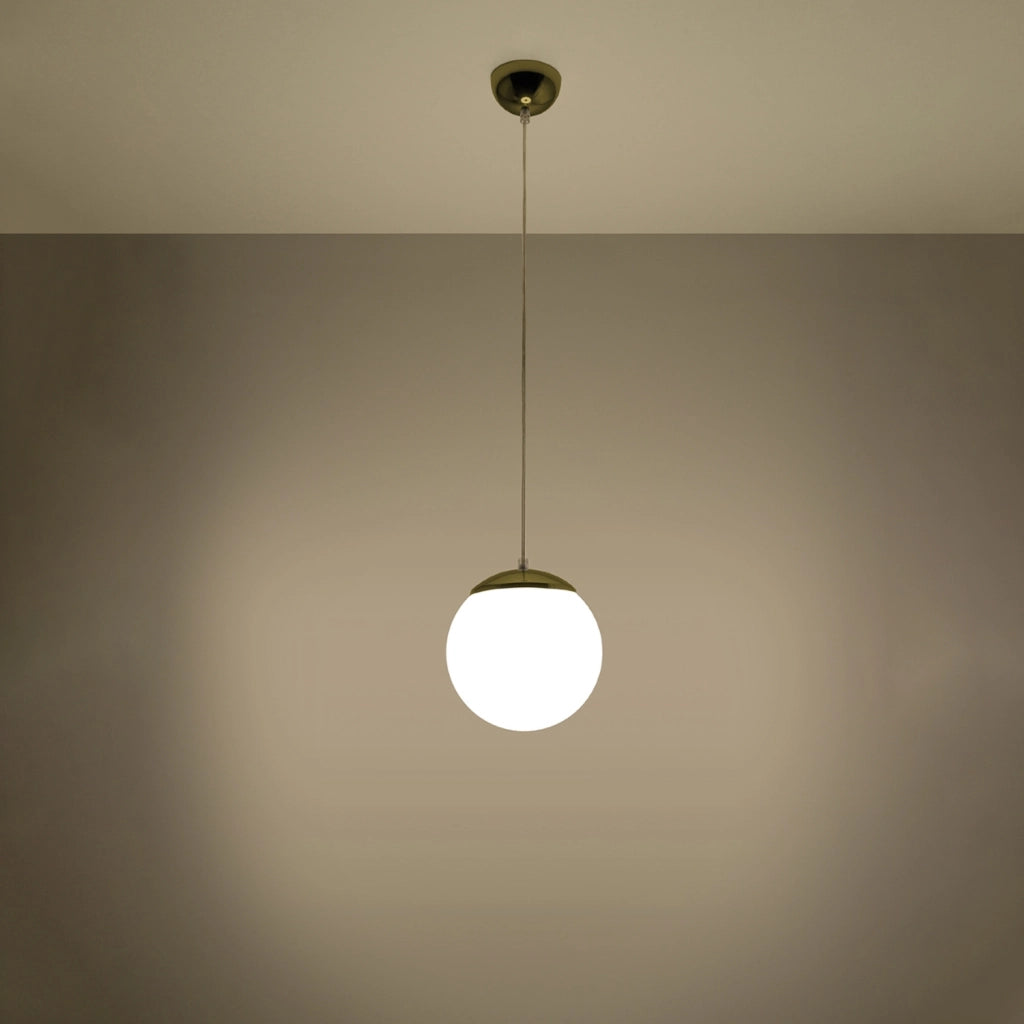 Lampada a sospensione Franco 20 oro Pure Lume E27