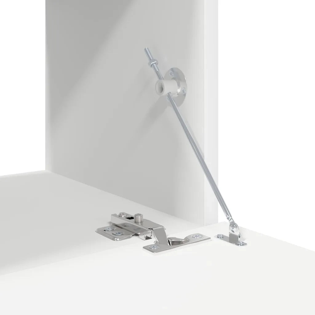 Set di Mobili Porta TV 6 pz Bianco in Legno Multistrato 3078679