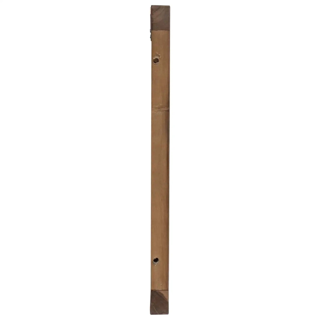 Testiera Naturale 120 cm Legno di teak solido 42024572