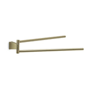 Portasalviette a snodo da muro in acciaio inox e Cromall TN23 Gedy serie TONALE Oro Matt