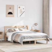Letto senza Materasso 150x200 cm in Legno Massello di Pino 3306543