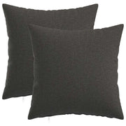 Federa 2 pcs HEERLEN Grigio Scuro 40 x 40 cm 908308