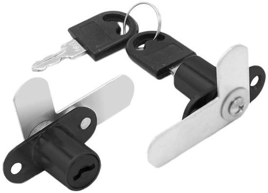 Cassettiere 16mm - Zinklegering - Doppia porta - Maniglia di chiusura 7-vietata - Armadio a muro - Mobili metallici - Cassetto di chiusura