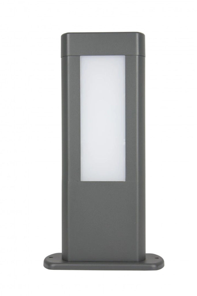 Paletto esterno 30cm LED 8W grigio scuro IP54 SU-MA Evo GL15401