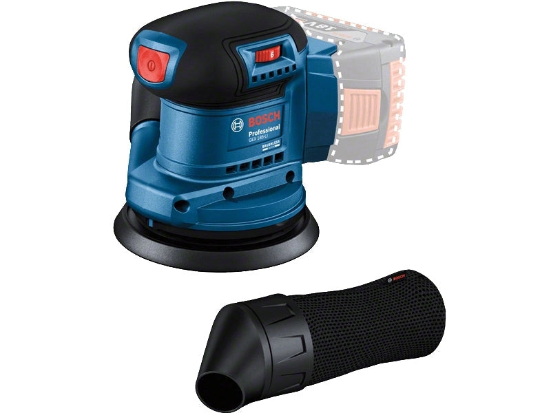 Bosch GEX185-LI Levigatrice orbitale a batteria