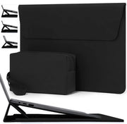 Imbottitura per laptop 15 pollici con stelo regolabile per MacBook Air 15 M5 A3448 M4 A3241 M3 A3114 M2 A2941 2026-2023, MacBook Pro 15, 15" Surface Laptop 7/6/5/4, nero